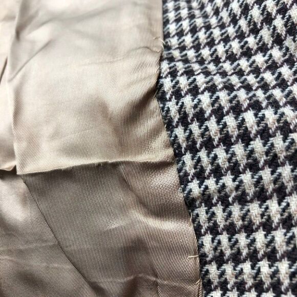 ❤ - Rosenblum Vintage Brown Houndstooth Blazer - Picture 9 of 12